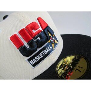 USA Basketball 1992 Olympics Dream Team New Era 59FIFTY 5950 Fitted Cap 7 3/4